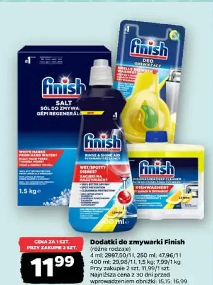 Dodatki do zmywarki Finish odświeżacz do zmywarki
