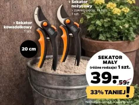 Sekator mały (różne rodzaje)