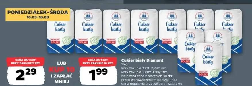 Cukier biały Diamant