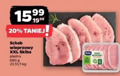 Schab wieprzowy XXL Skiba plastry