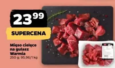 Mięso cielęce na gulasz Warmia