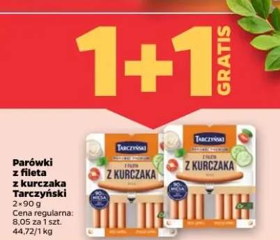 Parówki z fileta z kurczaka Tarczyński