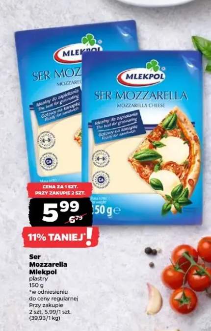 Ser mozzarella