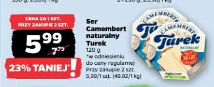 Ser camembert naturalny