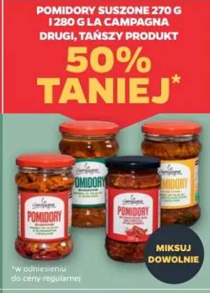 Pomidory suszone 270g i 280g