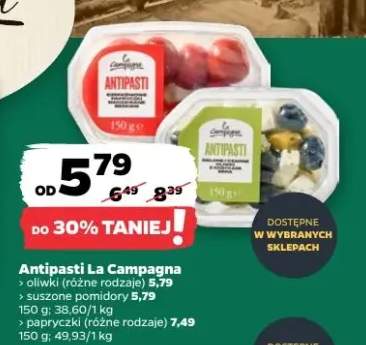 Antipasti oliwki, papryczki