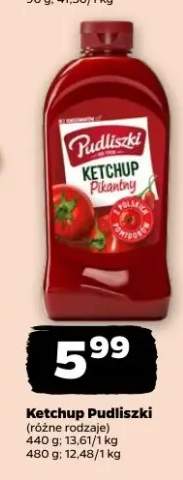 Ketchup (różne rodzaje)