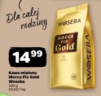 Kawa mielona Mocca Fix Gold