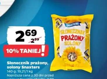 Słonecznik prażony, solony