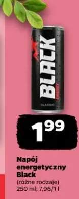 Napój energetyczny (różne rodzaje)