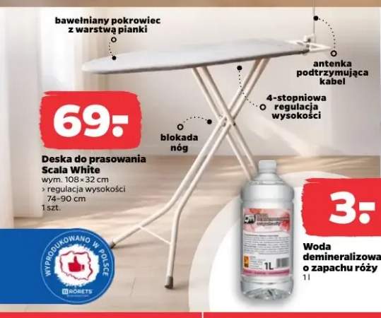 Deska do prasowania Scala White