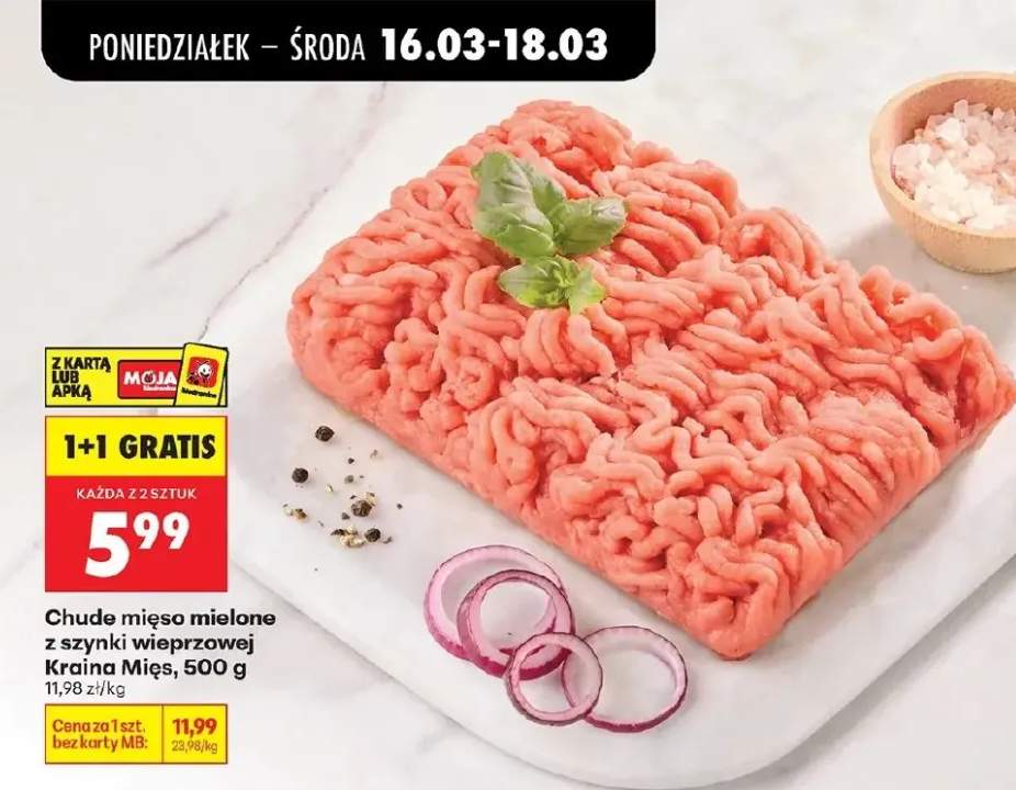 mięso mielone z szynki