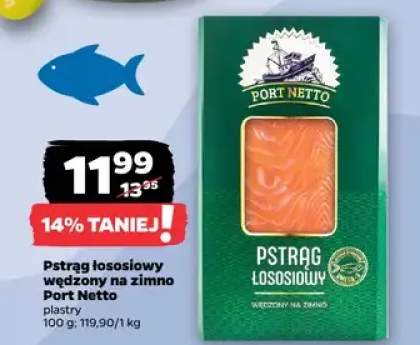 Pstrąg łososiowy wędzony na zimno plastry