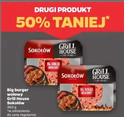 Big burger wołowy Sokołów, Grill House