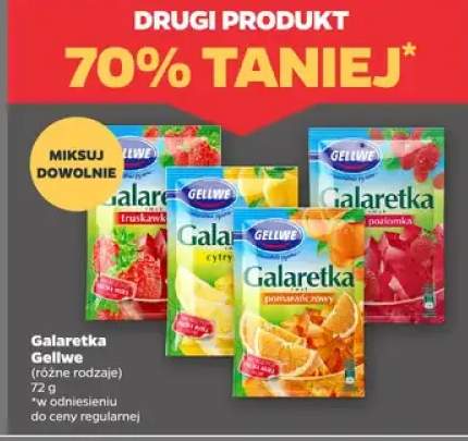 Galaretka Gellwe różne rodzaje