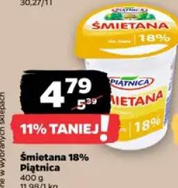 Śmietana 18%