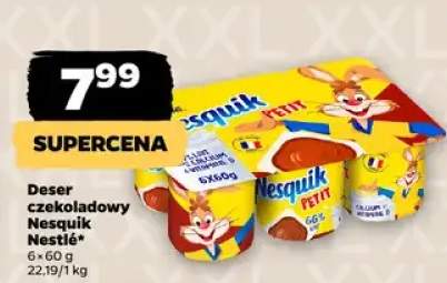 Deser czekoladowy Nesquik