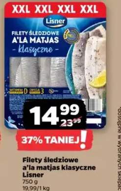 Filety śledziowe a'la matjas klasyczne