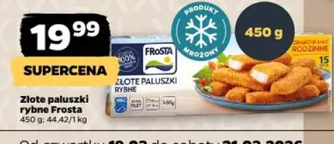 Złote paluszki rybne