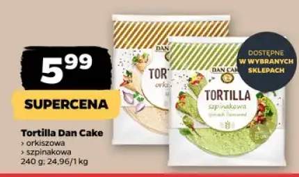 Tortilla Dan Cake szpinakowa
