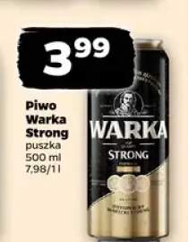 Piwo Warka strong puszka