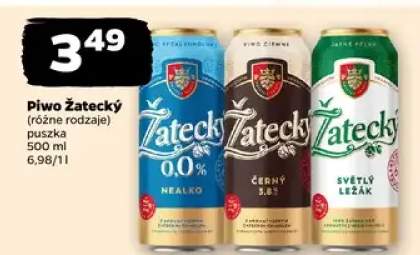 Piwo Žatecký světlý ležák