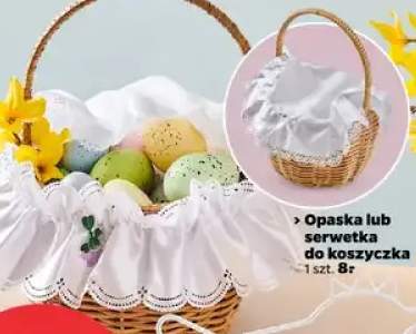 Opaska lub serwetka do koszyczka
