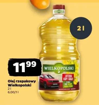 Olej rzepakowy Wielkopolski
