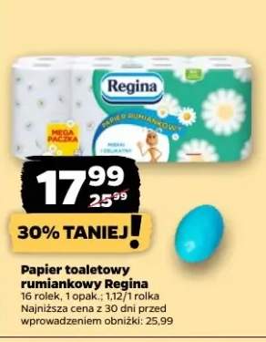Papier toaletowy rumiankowy Regina