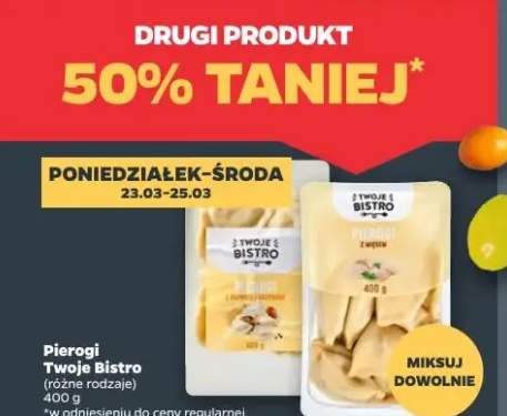 Pierogi Twoje Bistro różne rodzaje