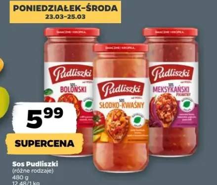 Sos Pudliszki różne rodzaje