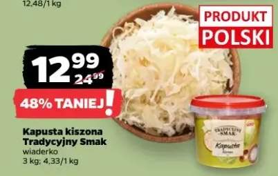 Kapusta kiszona tradycyjny smak