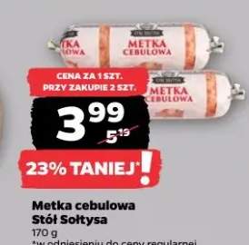 Metka cebulowa stół