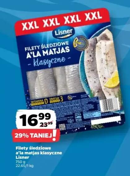 Filety śledziowe a'la matjas klasyczne