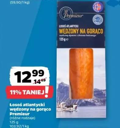 Łosoś atlantycki wędzony na gorąco