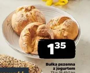 Bułka pszenna z jogurtem