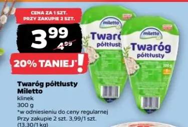 Twaróg półtłusty kliniek