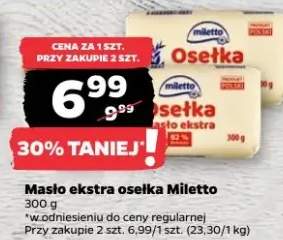 Masło ekstra osełka