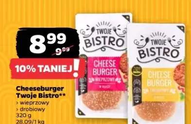 Cheeseburger wieprzowy / drobiowy