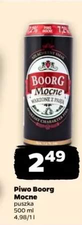 Piwo Boorg Mocne