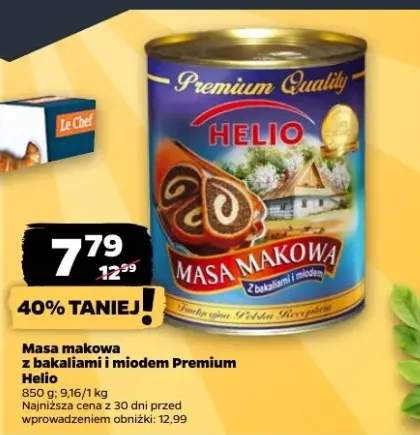 Masa makowa z bakaliami i miodem Premium
