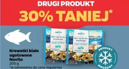 Krewetki białe ugotowane DRUGIE -30%