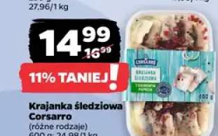 Krajanka śledziowa, różne rodzaje