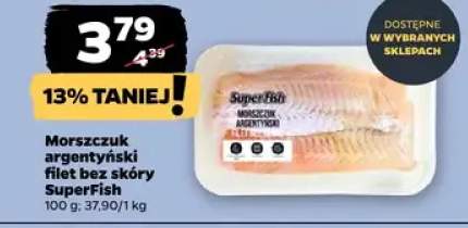 Morszczuk argentyński filet bez skóry