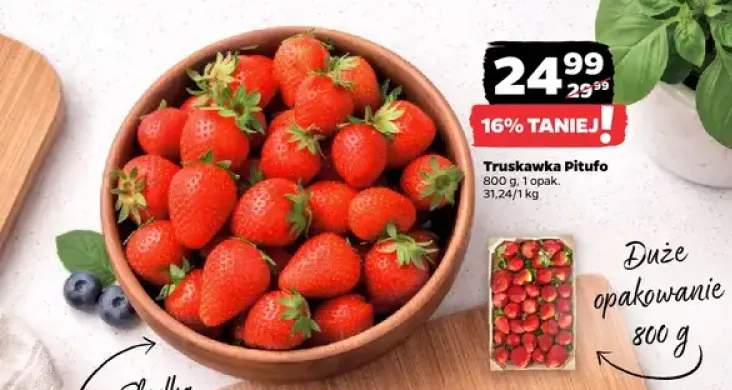 Truskawka Pitufo, 800 g