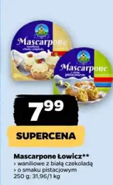 Mascarpone waniliowe z białą czekoladą