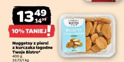 Nuggetsy z piersi z kurczaka łagodne