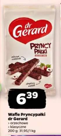 Wafle Pryncypałki orzechowe