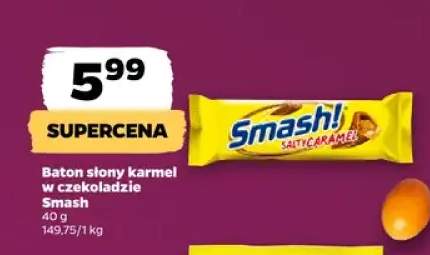 Baton słony karmel w czekoladzie