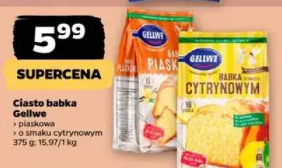 Ciasto babka o smaku cytrynowym